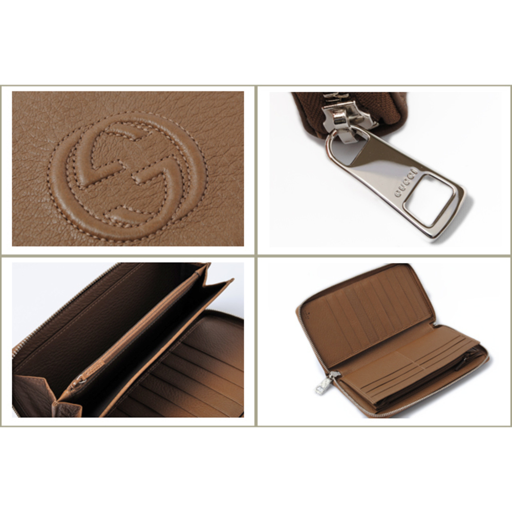 Gucci Long Wallet Interlocking G Brown - image 2